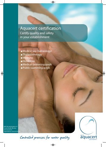 Aquacert wellness brochure