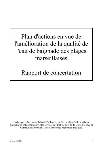 Plan d'action en vue d'amÃ©liorer la qualitÃ© de l'eau de baignade des ...