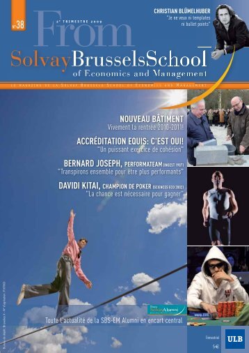 nouveau bâtiment accréditation equis - Solvay Brussels School