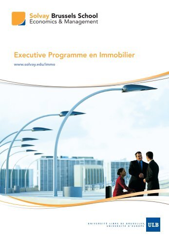 Executive Programme en Immobilier - Solvay Brussels School