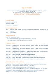 CV VEREDAS September 2011 web - Solvay Brussels School