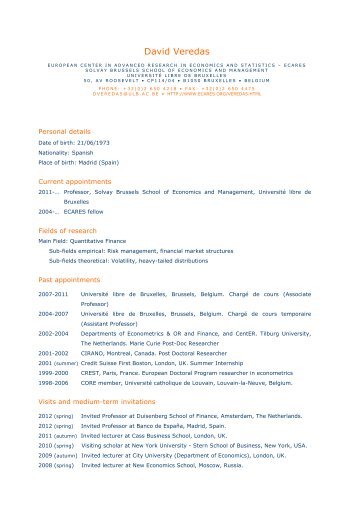 CV VEREDAS September 2011 web - Solvay Brussels School