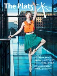 The Platz – das Magazin als PDF - Potsdamer Platz