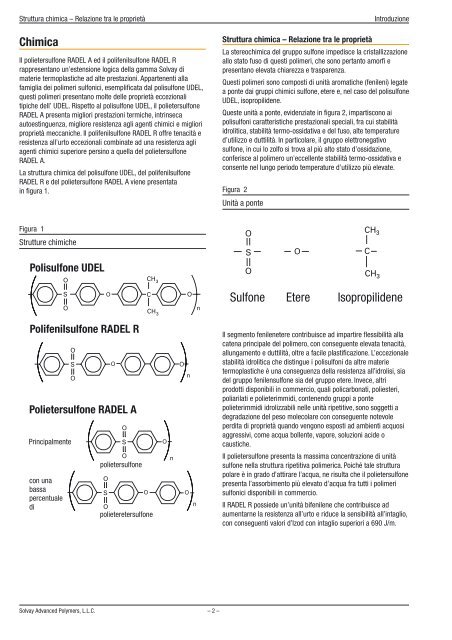 ProprietÃ  nel breve periodo - Solvay Plastics