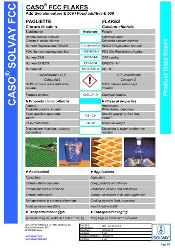 CASO - Solvay Chemicals