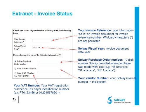 Supplier Guidelines - 3S Solvay Shared Services