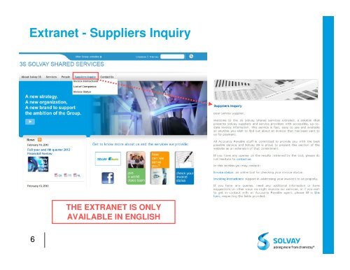 Supplier Guidelines - 3S Solvay Shared Services