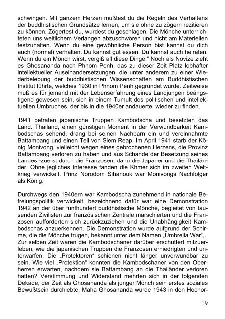 Maha Ghosananda. Ein Leben für den Frieden - Dhamma-Dana.de