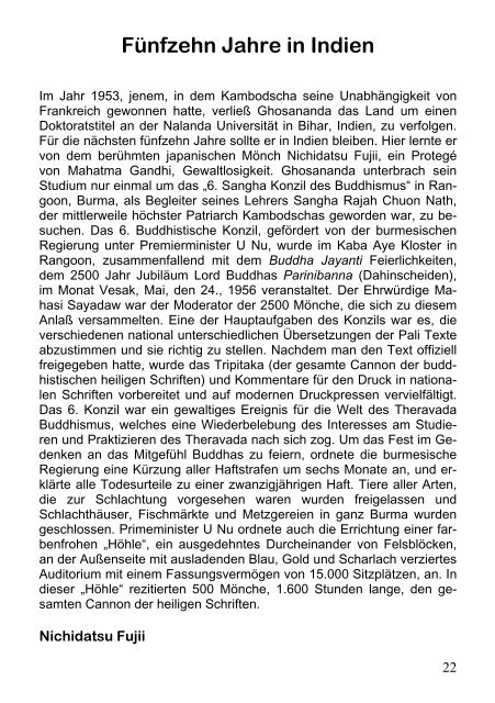 Maha Ghosananda. Ein Leben für den Frieden - Dhamma-Dana.de