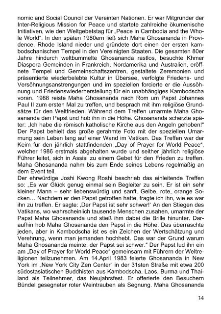 Maha Ghosananda. Ein Leben für den Frieden - Dhamma-Dana.de