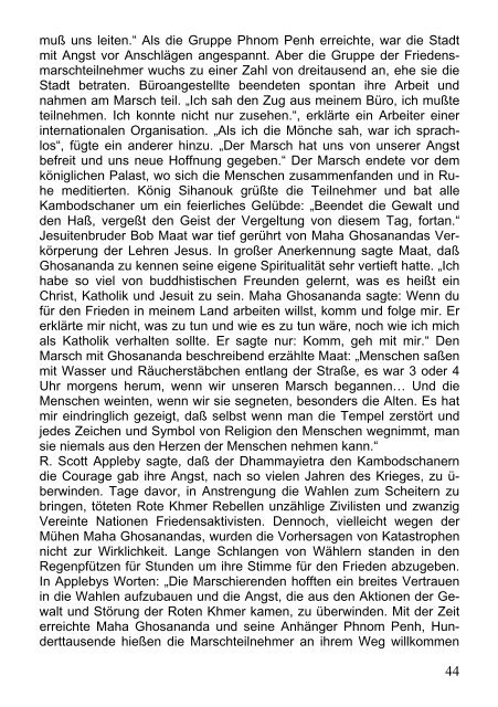 Maha Ghosananda. Ein Leben für den Frieden - Dhamma-Dana.de