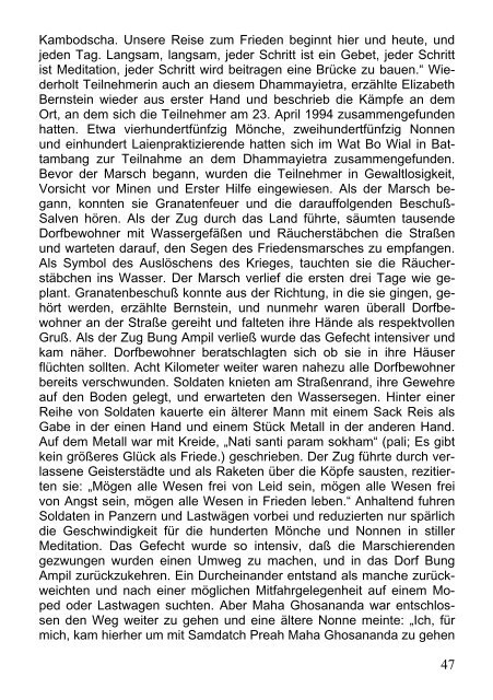 Maha Ghosananda. Ein Leben für den Frieden - Dhamma-Dana.de