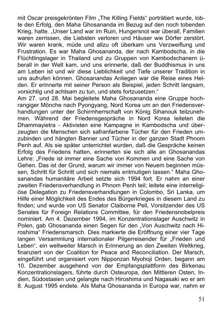 Maha Ghosananda. Ein Leben für den Frieden - Dhamma-Dana.de