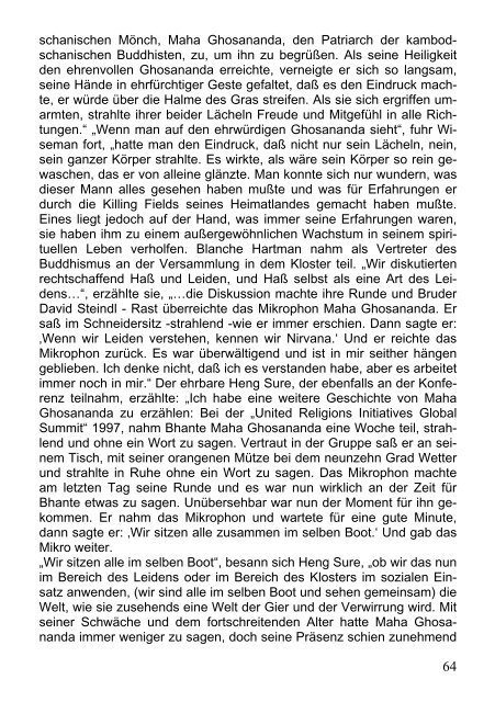 Maha Ghosananda. Ein Leben für den Frieden - Dhamma-Dana.de