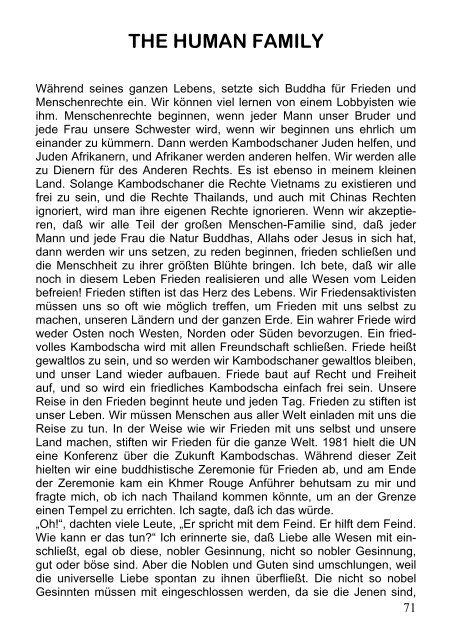 Maha Ghosananda. Ein Leben für den Frieden - Dhamma-Dana.de