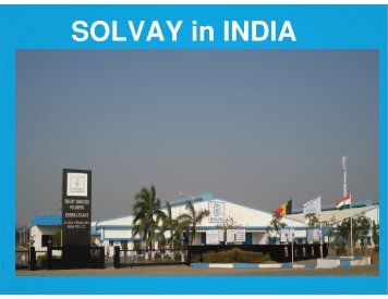 SOLVAY in INDIA - Solvay Asia Pacific