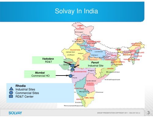 SOLVAY in INDIA - Solvay Asia Pacific