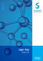 Design Guide - Solvay Plastics
