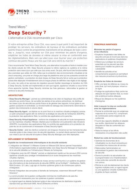 Deep Security 7 - Trend Micro