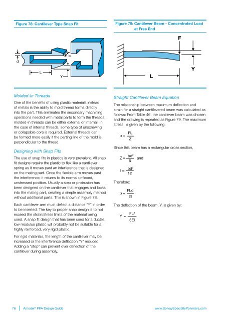 Design Guide - Solvay Plastics