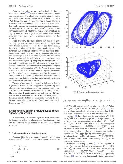 Multifolded torus chaotic attractors: Design and implementation