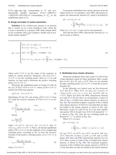 Multifolded torus chaotic attractors: Design and implementation