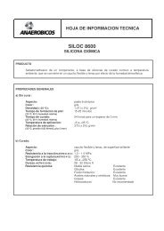 Siloc 8600-TDS-01 - AnaerÃ³bicos