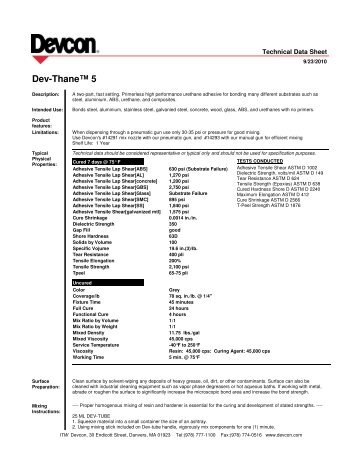 Technical Data Sheet - dardo a. lucero sa