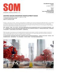 SOM WinS nanjing WaterfrOnt redevelOpMent deSign - Skidmore ...