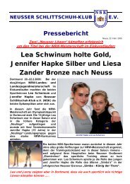 Lea Schwinum holte Gold, Jennifer Hapke Silber ... - Content-Corner