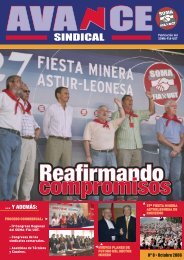 NÂº 8 de la revista AVANCE Sindical - SOMA FITAG-UGT