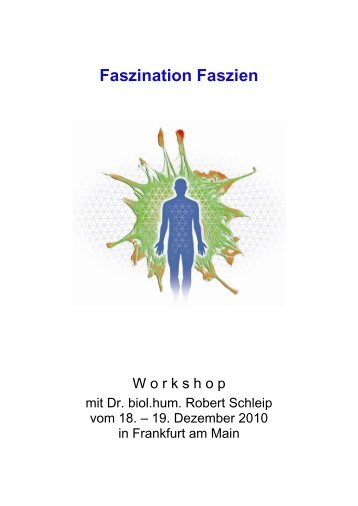 Faszination Faszien - zu Robert Schleip