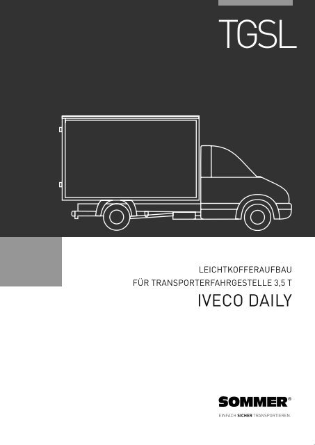 TGSL Iveco Daily Datenblatt - Sommer Fahrzeugbau GmbH & Co. KG