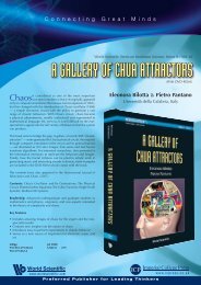 A GALLERY OF CHUA ATTRACTORS - Università della Calabria