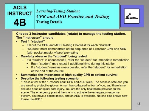 ACLS Instructor Faculty Guide - Ochsner.org