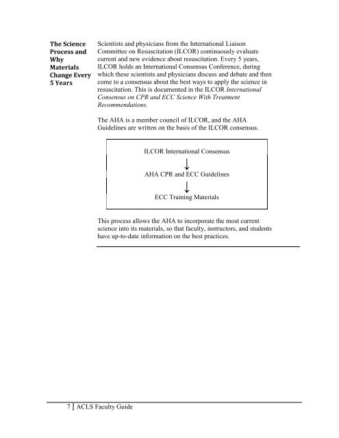 ACLS Instructor Faculty Guide - Ochsner.org