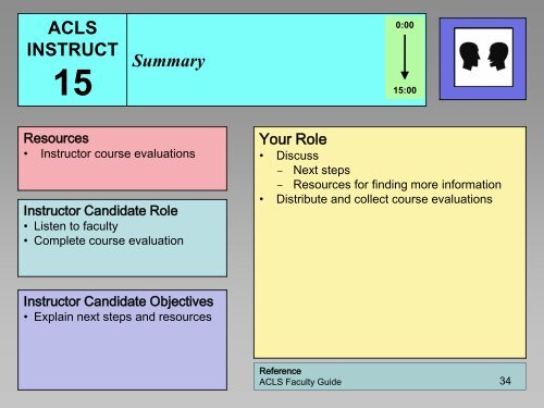 ACLS Instructor Faculty Guide - Ochsner.org