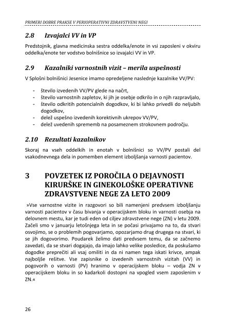 zbornik - perioperativna zdravstvena nega