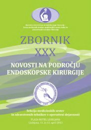 Zbornik XXX - perioperativna zdravstvena nega