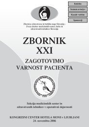 ZBORNIK XXI - perioperativna zdravstvena nega