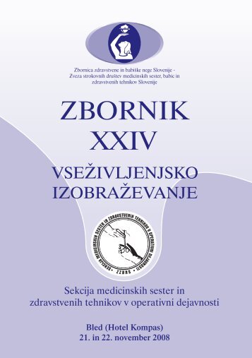 ZBORNIK XXIV - perioperativna zdravstvena nega