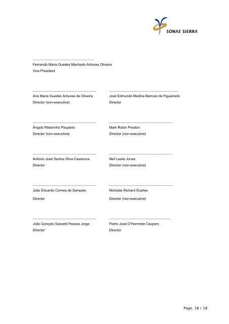 Consolidated Financial Statements 1st Semester 2009 - Sonae Sierra