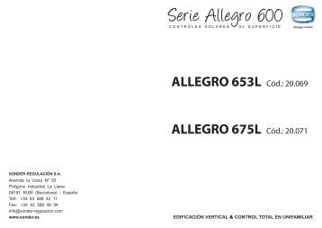 Serie Allegro 600 - Sonder