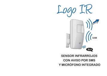 sensor infrarrojos con aviso por sms y micrófono integrado - Sonder