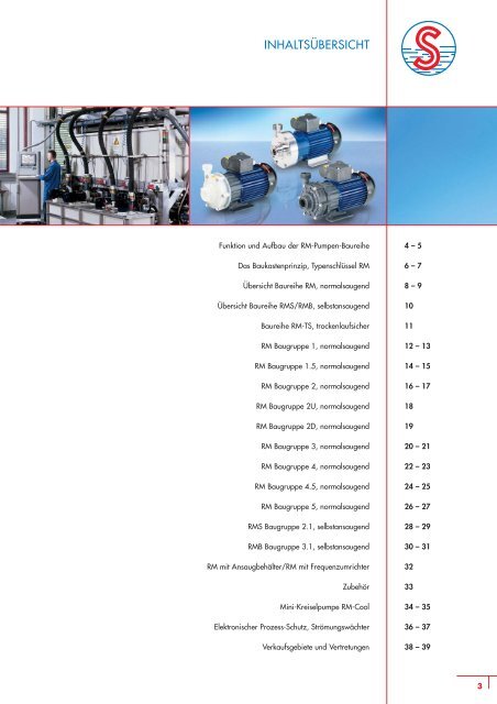 Magnetkreiselpumpen - SONDERMANN Pumpen + Filter GmbH ...