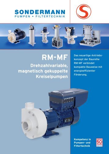 RM-MF - SONDERMANN Pumpen + Filter GmbH & Co. KG
