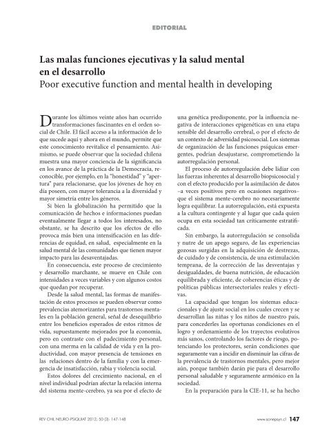 Revista 3-2012 (PDF) - Sonepsyn