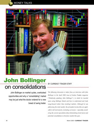 John Bollinger on consolidations - Sonic.net