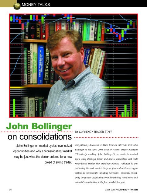 John Bollinger on consolidations - Sonic.net