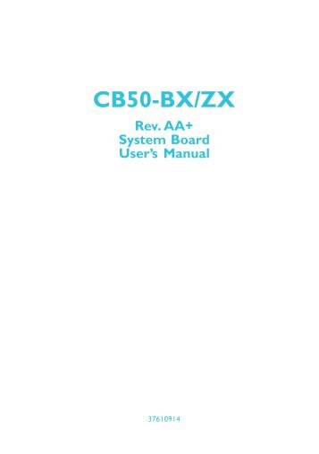 Itox CB50-BX/ZX motherboard User Manual - Sonido-7